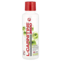 L-Carnitine 3500®, конфеты из зеленого яблока, 473 мл (16 жидк. унций) — Metabolic Nutrition