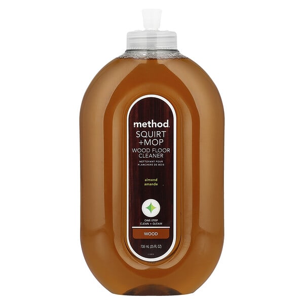 mtd00562_v_12.jpg Squirt + Mop, средство для мытья натуральных полов, миндаль, 739 мл (25 жидк. унций) — Method