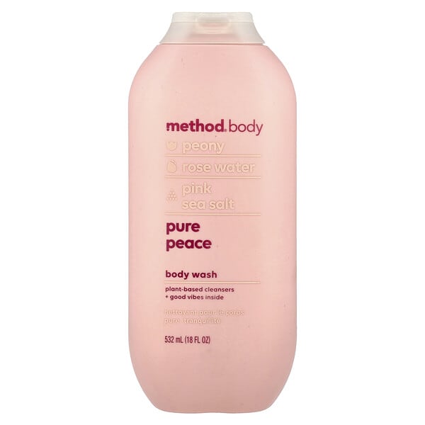mtd01855_v_18.jpg гель для душа, Pure Peace, 532 мл (18 жидк. унций) — Method