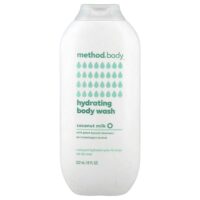увлажняющий гель для душа, кокосовое молоко, 532 мл (18 жидк. унций) — Method