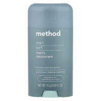 Мужской дезодорант, Sea + Surf, 75 г (2,65 жидк. Унции) — Method