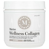 Martha Stewart Wellness, морской коллаген, без добавок, 405 г (14,19 унции)