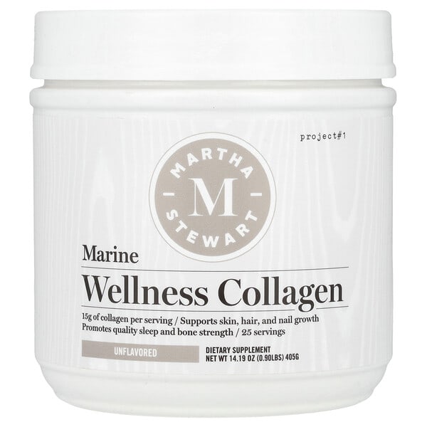 mte64350_v_8.jpg Martha Stewart Wellness, морской коллаген, без добавок, 405 г (14,19 унции)