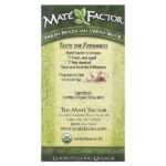 Mate Factor, органический йерба мате, свежий зеленый, 24 чайных пакетика, 84 г (2,96 унции) — изображение 2