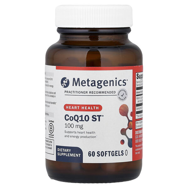 mtg01365_v_56.jpg CoQ10 ST®, 100 мг, 60 капсул — Metagenics