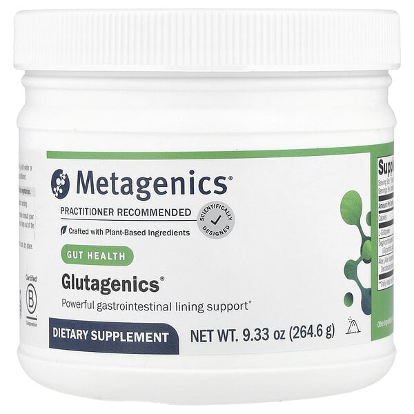 mtg01748_v_25.jpg Glutagenics®, добавка для здоровья кишечника, 264,6 г (9,33 унции) — Metagenics