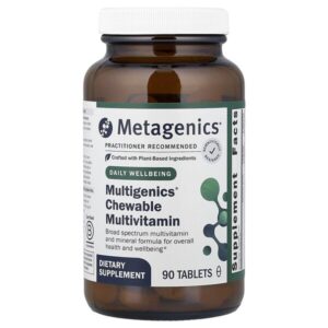 Multigenics®, жевательные мультивитамины, 90 таблеток — Metagenics