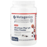 UltraClear Plus® pH, порошок для выведения токсинов, со вкусом ванили, 924 г (2 фунта 0,59 унции) — Metagenics