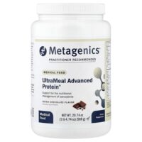 Medical Food, UltraMeal Advanced Protein®, голландский шоколад, 588 г (1 фунт, 4,74 унции) — Metagenics