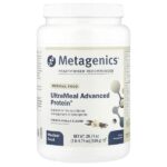 Medical Food, UltraMeal Advanced Protein®, со вкусом французской ванили, 588 г (1 фунт, 4,74 унции) — Metagenics