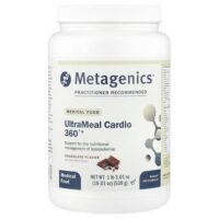 UltraMeal Cardio 360 °®, медицинское питание, шоколад, 1 фунт 3,01 унции (539 г) — Metagenics
