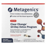 Clear Change®, 10-дневная программа детоксикации, ваниль, набор из 4 предметов — Metagenics
