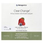 Clear Change, 10-дневная программа метаболической детоксикации, натуральные ягоды, набор из 3 предметов — Metagenics