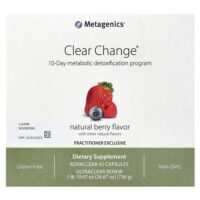 Clear Change, 10-дневная программа метаболической детоксикации, натуральные ягоды, набор из 3 предметов — Metagenics