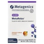 MetaRelax®, со вкусом апельсина и цитруса, 30 пакетиков по 3,3 г (0,11 унции) — Metagenics