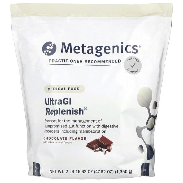 mtg94727_v_11.jpg UltraGI Replenish®, шоколад, 1350 г (47,62 унции) — Metagenics