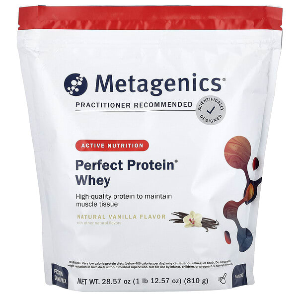 mtg94875_v_6.jpg Perfect Protein® Whey, натуральная ваниль, 810 г (1 фунт 12,57 унции) — Metagenics