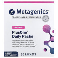 PlusOne®, комплекс для беременных, для ежедневного приёма, 30 пакетиков — Metagenics