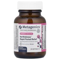 HerWellness™, быстрое средство для облегчения менструации, 20 капсул — Metagenics