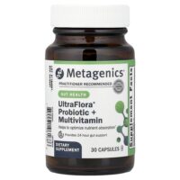 UltraFlora®, пробиотик и мультивитамины, 30 капсул — Metagenics