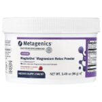 MagActive™, магний для расслабления, в порошке, со вкусом клубники, 99 г (3,49 унции) — Metagenics
