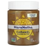 миндальная паста с карамелью, сливочная, 340 г (12 унций) — MaraNatha