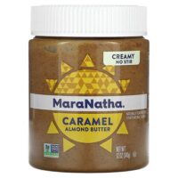 миндальная паста с карамелью, сливочная, 340 г (12 унций) — MaraNatha