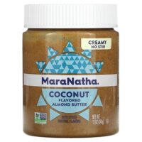 органическая миндальная паста, кокос, сливочный вкус, 340 г (12 унций) — MaraNatha