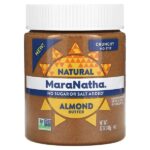 натуральная миндальная паста, хрустящая, 340 г (12 унций) — MaraNatha