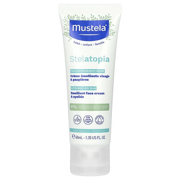 mtl03156_v_59.jpg Baby, смягчающий крем для лица Stelatopia, 40 мл (1,35 жидк. унц.) — Mustela