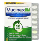 Mucinex DMA, 40 двухслойных таблеток с замедленным высвобождением — Mucinex