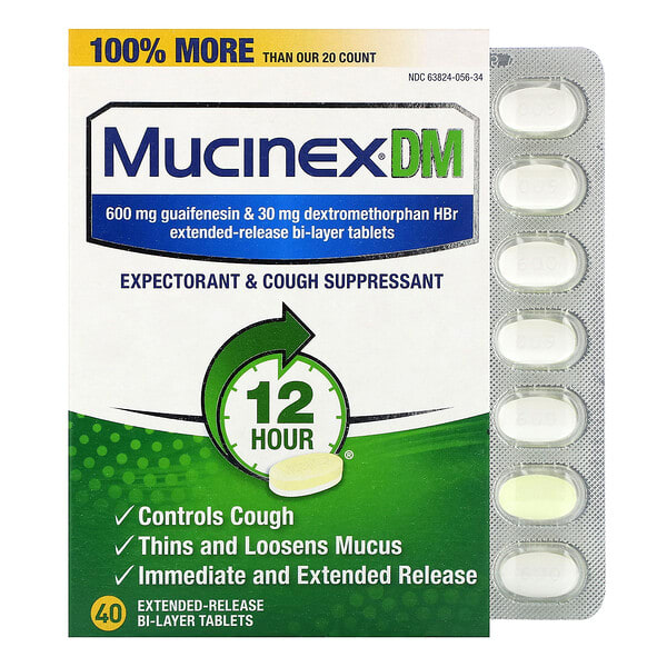 muc05640_v_11.jpg Mucinex DMA, 40 двухслойных таблеток с замедленным высвобождением — Mucinex