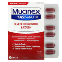 Mucinex Fast-Max, 20 капсул — Mucinex