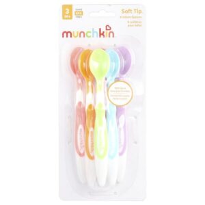 Soft-Tip™ детские ложки, для детей от 3 месяцев, 6 штук — Munchkin