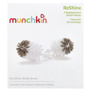 ReShine™, сменные насадки-щетки, 2 шт. В упаковке — Munchkin