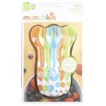 Multi™, вилки и ложки, для детей старше 12 месяцев, набор из 6 предметов — Munchkin