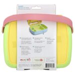 Lunch™, Bento Box с посудой, для детей старше 18 месяцев, желтый, набор из 3 предметов — Munchkin — изображение 2