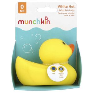 White Hot®, безопасная утка для ванн, для детей от 0 месяцев, 1 штука — Munchkin