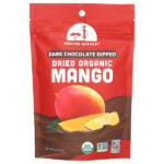 сушеное органическое манго, в темном шоколаде, 84 г (3 унции) — Mavuno Harvest