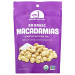 Органические макадамии, обжаренные с морской солью, 112 г (4 унции) — Mavuno Harvest