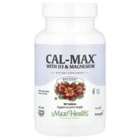 Cal-Max™, с витамином D3 и магнием, 90 таблеток — Maxi Health