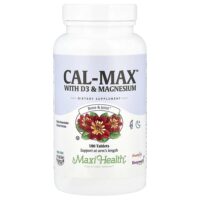 Cal-Max™ с D3 и магнием, 180 таблеток — Maxi Health