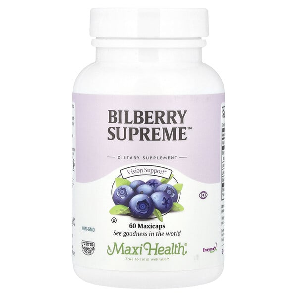 mxt08806_v_8.jpg черника Supreme™, 60 капсул Maxcaps — Maxi Health