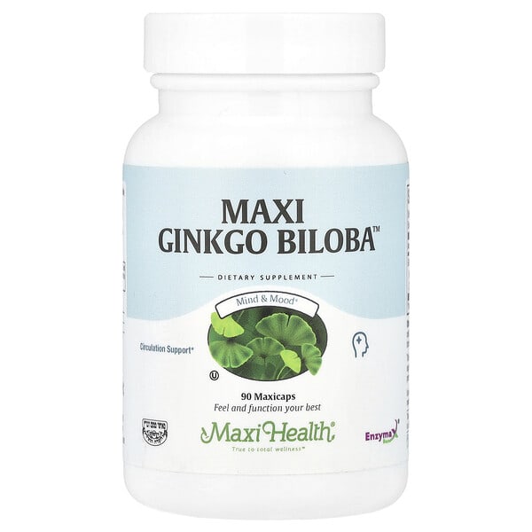 mxt12509_v_8.jpg Maxi Ginkgo Biloba™, 90 капсул — Maxi Health