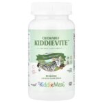 KiddieMax®, жевательная резинка Kiddievite™, натуральная жевательная резинка, 90 жевательных таблеток — Maxi Health