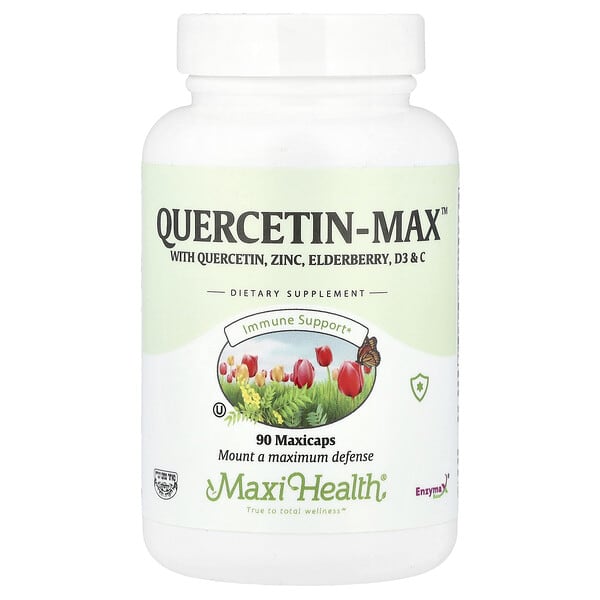 mxt41309_v_8.jpg Quercetin-Max™, 90 капсул Maxcaps — Maxi Health