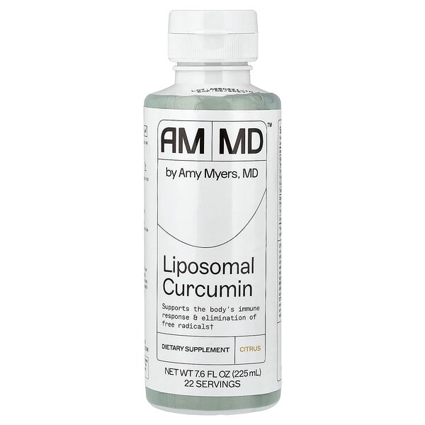 mye39000_v_10.jpg Liposomal Curcumin, Citrus, 7.6 fl oz (225 ml) — Amy Myers MD