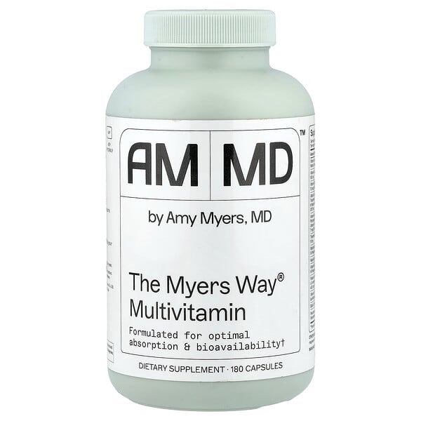 mye39001_v_10.jpg The Myers Way® Multivitamin, 180 Capsules — Amy Myers MD