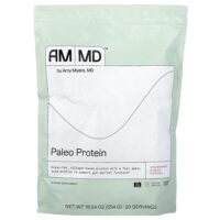 Paleo Protein, Strawberries & Cream, 19.54 oz (554 g) — Amy Myers MD