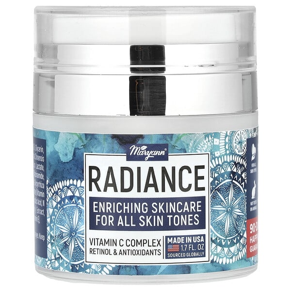myn22479_v_46.jpg Radiance, комплекс витаминов C, ретинол и антиоксиданты, 50 мл (1,7 жидк. унц.) — MaryAnn Organics